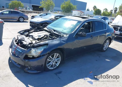 2011 Infiniti G25X из США, поврежденный, VIN JN1DV6AR1BM450676